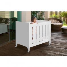 Berço Moisés Junior Portátil + Colchão Branco