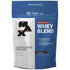 Whey Protein Blend Refil Max Titanium Chocolate 1,8Kg