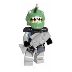 Boneco Blocos De Montar Shark Army Angler Ninja Go Ninjago