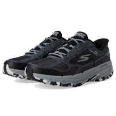 Skechers Tênis de corrida masculino Go Altitude 2.0-Rocky Hill Trail, Preto/cinza, 42