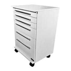 Mesa Auxiliar Mdf Reforçada 4 Rodízios