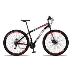 Bicicleta Aro 29 Freio a Disco Traseiro Shimano Aço 21 Velocidades - R