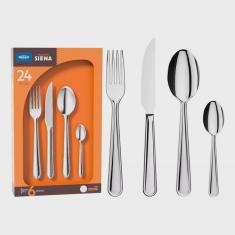 Faqueiro Siena 24 Peças Compact Inox - Brinox
