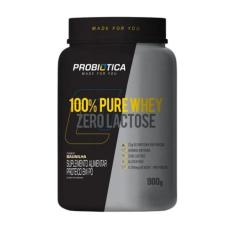 100% Pure Whey Zero Lactose 900g - Probiótica, 1, 900g, Chocolate