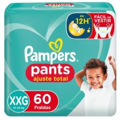 Fralda Pampers Pants Ajuste Total Top Tamanho XXG 60 Unidades