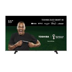 Smart TV DLED 55 4K Toshiba 55C350L VIDAA 3 HDMI 2 USB Wi-Fi - TB011M