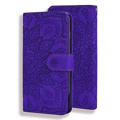 YBFJCE Capa para Samsung Galaxy A14 5G, capa carteira para Samsung A14 5G, capa protetora de couro PU à prova de choque à prova de quedas, capa de telefone flip com suporte magnético para cartão para
