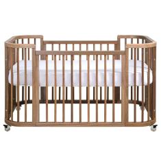 Berço Evolutivo em Madeira Maciça Sleep Incolor