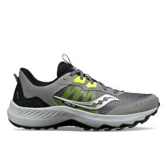 Saucony Tênis masculino Aura Tr, Cinder/Citron, 43