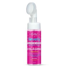 Mousse de Limpeza Sabonete Facial Colágeno Lovely Face Beautiful 