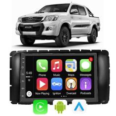 Kit Multimidia Android Hilux 2012-2015 7 Pol Carplay Youtube - E-Carpl