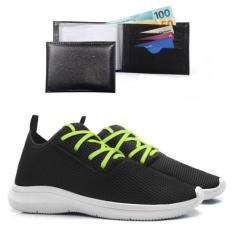 Tênis Masculino Caminhada Super Leve Moderno - EXP, 41, Verde, Masculi