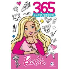 Livro - Barbie - 365 Desenhos para colorir