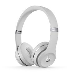 Fones de ouvido Beats Solo3 Wireless em prata acetinada