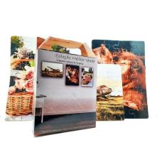 Kit 10 Quebra-Cabeça Cognitivo Reabilitação para Idosos Temas Diversos