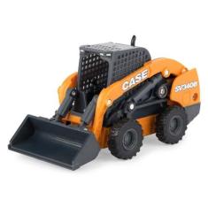 Miniatura Construção Mini Carregadeira Case ERTL SV340B 1/32, Laranja