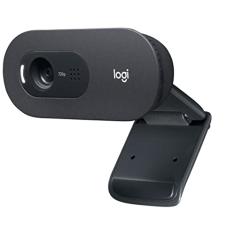 Logitech Camera Webcam USB C505 Hd 720p - Preto
