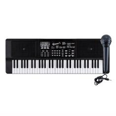 Teclado Musical Para Iniciantes Queens 61 Teclas