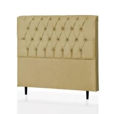 Cabeceira King Alice 195 Cm Suede Bege - D A Decor