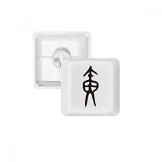 Bone Inscription – Teclado mecânico com sobrenome chinês, teclado Huang, kit de atualização para jogos