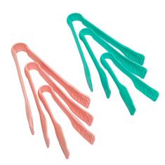 Kit Pegador de Salada Rosa em Plástico 3 Tamanhos