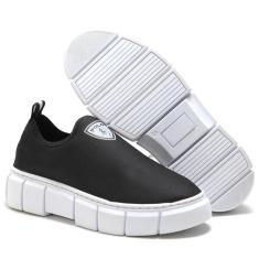 Tènis Plataforma Feminino Moda Conforto Polo Power Flatform-Feminino