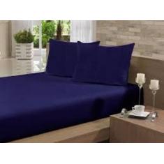 Jogo De Lençol Queen 3 Peças Microfibra Premium Varias Cores - Elohim_