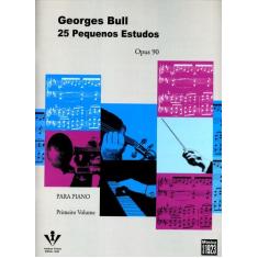 Livro - 25 pequenos estudos - Op. 90 - Primeiro volume