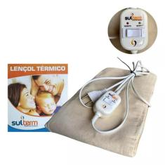 Lençol térmico elétrico solteiro 220v 02 temperaturas Sulterm certific