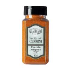 Pimenta Jalapeño em Pó - Villa Cerroni - 80 g
