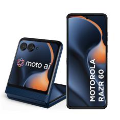 Smartphone Motorola Razr 60 - 256GB 24GB (12GB RAM+12GB Ram Boost) Tela dobrável 6,9&quot; pOLED e externa 3,6” Moto AI camera IP48
