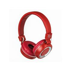 Fone De Ouvido Knup Kp-422 Vermelho Estereo Com Microfone
