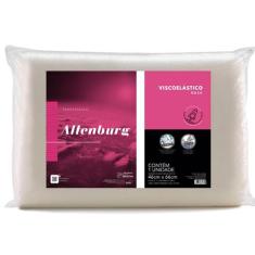 Travesseiro Altenburg Viscoelástico Nasa Macio 46x66 Branco, 1 unidade