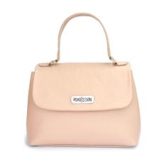 Bolsa Feminina Pequena Clucth Ala de Mão e Transversal Couro Legitimo 