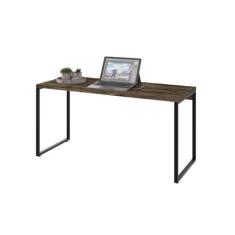 Conjunto com 10 Escrivaninhas Kuadra Estilo 150cm Industrial Carvalho 