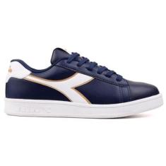 Tênis Casual Diadora Centrale Marinho MARINHO/BRANCO/DOURADO 44 Diadora-Unissex