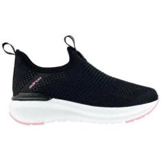 Tenis Fem Knit Fit Energy Ortopedico Calc Facil Extra Leve-Feminino