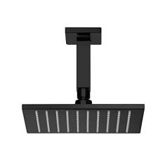 Ducha LorenQuadra Black de teto 5014 B16 Lorenzetti