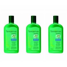 Kit C/03 Farmaervas Anticaspa Shampoo 320ml