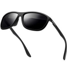 KANASTAL Óculos de Sol Retangular Polarizados Armação Proteção UV para Ciclismo Motocicleta para Homens e Mulhere