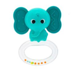  Massageador de Gengiva Brinquedo Chocalho Texturizado Bebê Mordedor Buba Baby