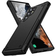 Capa projetada para Samsung Galaxy S24 Ultra, 2 em 1, presente Militay Grade Drop Protective Rugged Heavy Duty Capa à prova de choque para Galaxy S24 Ultra capa de telefone para mulheres homens menino