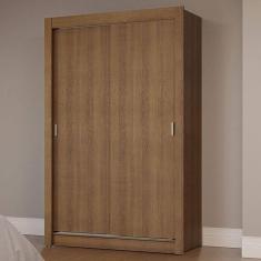 Guarda-roupa Solteiro 2 Portas Correr Rustic Madesa