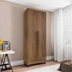 Guarda Roupa com 2 Portas Trento Cinamomo - Mais de Casa
