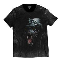 Camiseta Pantera Negra Onça Pintada - Di Nuevo, Preto, M