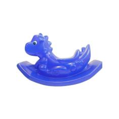 Gangorra Dinossauro Rex-Brinquedão Plástico Playground Kids-Brinquedo 