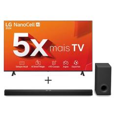 Combo Smart TV LG NanoCell NANO80 4K de 86" + Soundbar LG S90TY - 86NANO80T.S90TY