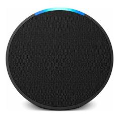 Smart Speaker Bluetooth Amazon Echo Pop Com Alexa Preto - Alinee