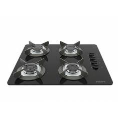 Cooktop Fogatti Safe Ferro Fundido 4 Bocas A Gas Preto Bivolt
