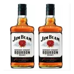 Combo Whisky Jim Beam White/Bourbon 1L - 2 Unidades